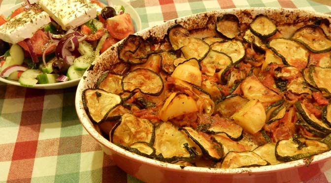 Recept Griekse aardappelschotel briam