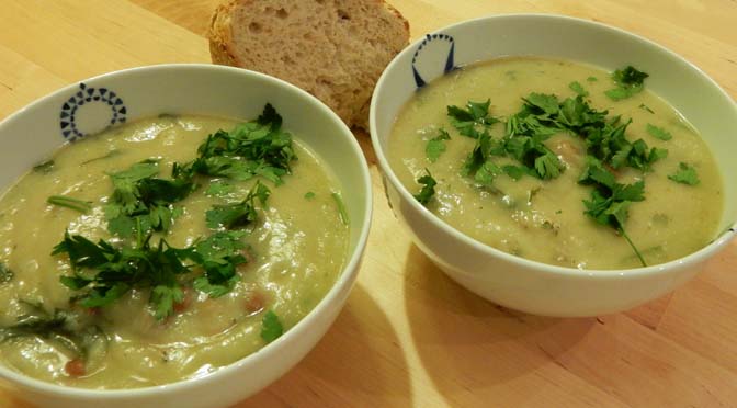 Recept soep met aardpeer en pastinaak